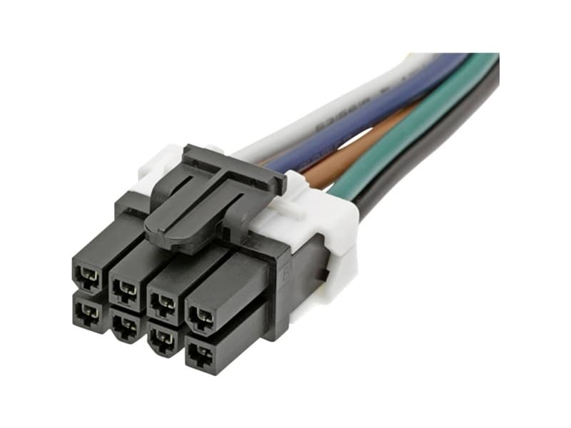 Molex Tilslutningskabinet-kabel Samlet antal poler 8 Rastermål: 4.2 mm 451350810 1 stk Bag