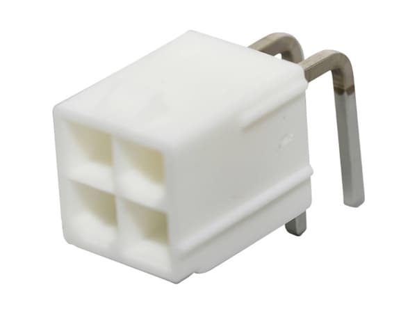 Molex Inbyggd uttagslist (standard) Totalt antal poler 4 Rutmått: 4,2 mm 39301042 1 st Påse