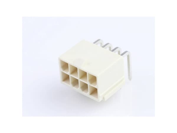 Molex infälld uttagslist (standard) Totalt antal poler 8 Rastermått: 4,2 mm 874270802 1 st Fack