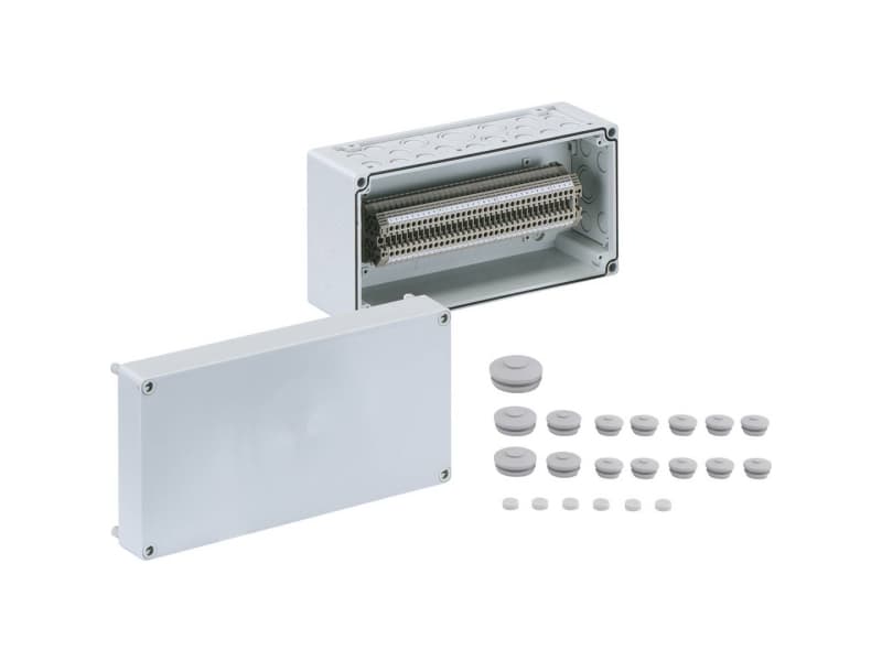 Spelsberg AKi-R 4/34-SL Skåp för terminalrader 150 x 300 x 132 Plast Grå 1 st