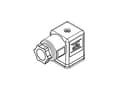 Pikkukuva 2 / 2: Molex 1210230612 mPm DIN Valve Connector, Form A-18mm, PG9 Internal Threads, 2 Pole Plus Ground, Black, Nitrile Gasket, Bu