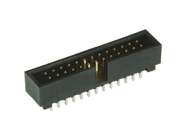 Molex 702463001 Manlig kontakt Rutstorlek: 2,54 mm Totalt antal poler: 30 Antal rader: 2 1 st Bricka