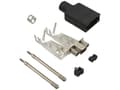 Miniatyrbild 2 av 2: Molex Tilslutningskabinet-kabel Samlet antal poler 9 Rastermål: 0.64 mm 834219014 1 stk Bag