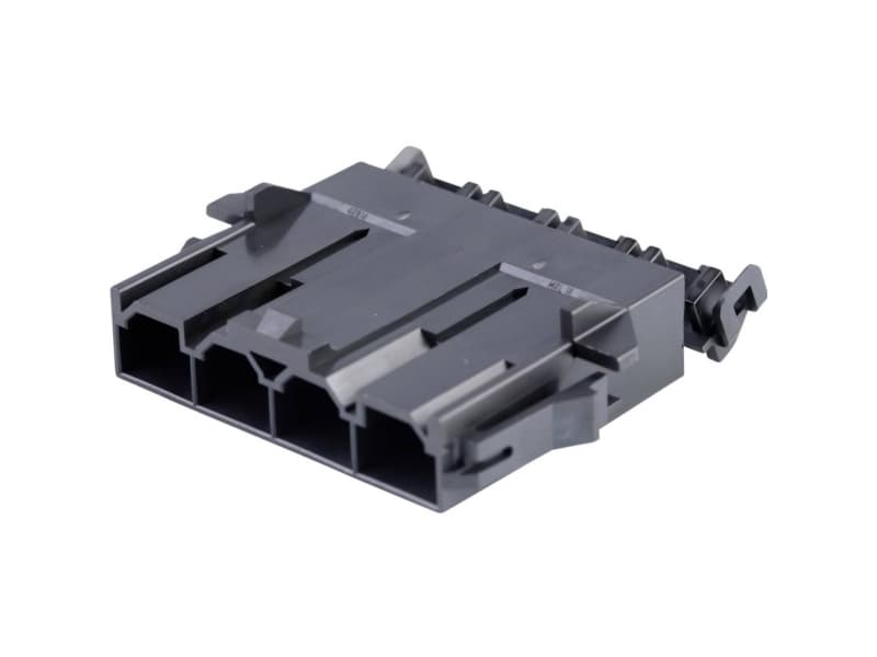 Molex Tilslutningskabinet-kabel Samlet antal poler 4 Rastermål: 10 mm 428180412 1 stk Bag