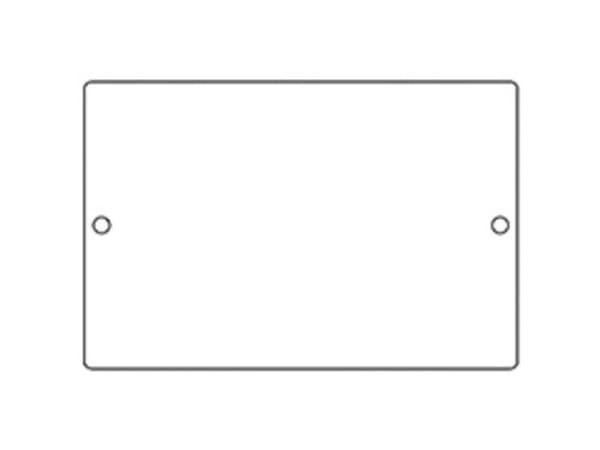 Molex 936040052 GWconnect Enclosure Metal Plate, Zinc-plated Steel, 118 x 78.50 x 1.50mm Outside Dimensions