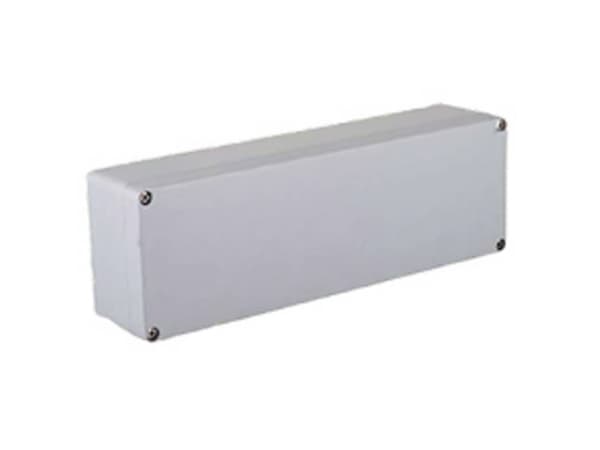Molex Molex MWE Industrial Solution 936040125 Universalhölje 360 x 120 x 80 Aluminium gjuten pulverlackerad Grå (RAL 7001) 1 st
