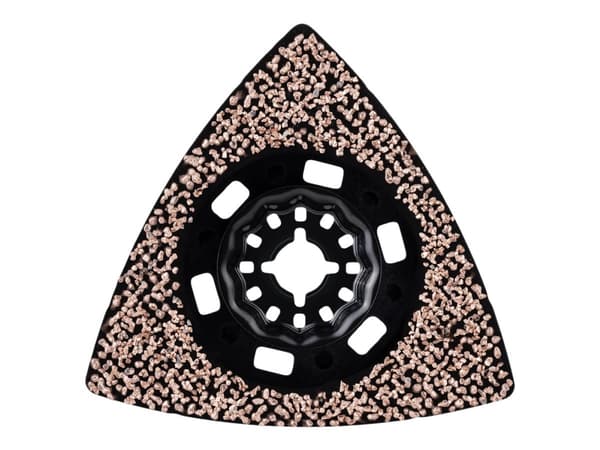 Bosch Expert AVZ 90 RT2 - Sanding plate - for løvtre, morter, fibre reinforced plastic, carpet adhesive - bredde: 90 mm - delta - grovkorn: 20
