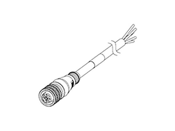 Molex 1200650960 Anturin/toimilaitteen liitin, koottu pistorasia 2,00 m Napa-määrä: 8 1 kpl (1200650960)