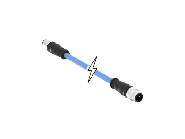 Molex 1201080364 Sensor-, ställdon-stik, Stik 45.00 m Pol-tal (RJ): 4 1 stk
