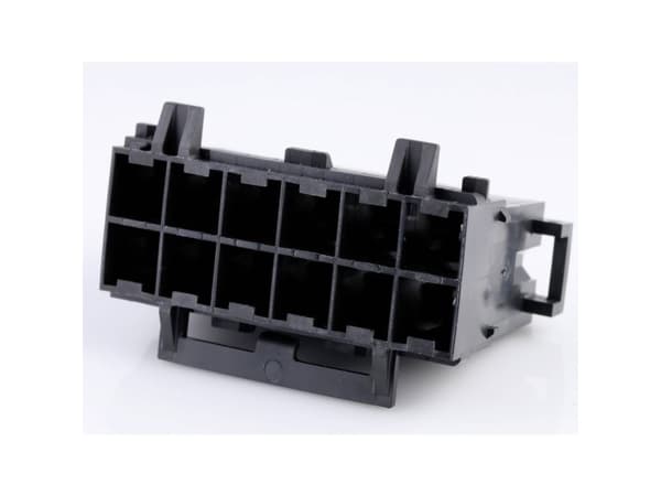 Molex Indbygningsstiftliste (standard) Samlet antal poler 12 Rastermål: 10.00 mm 439382104 1 stk Bulk
