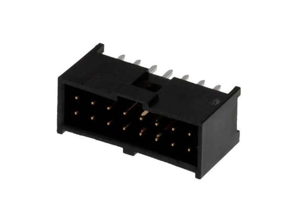 Molex 901301216 Stiftkontakt med låsfunktion Rutstorlek: 2,54 mm Totalt antal poler: 16 Antal rader: 2 1 st Bricka