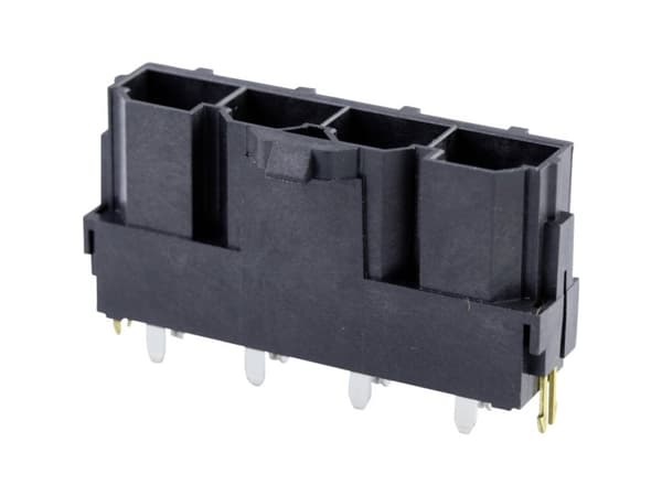 Molex Indbygningsstiftliste (standard) Samlet antal poler 4 Rastermål: 10 mm 428194213 1 stk Tray