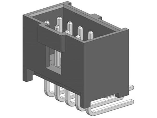 Molex 901303120 Stiftkontakter med låsfunktion Rutstorlek: 2,54 mm Totalt antal poler: 20 Antal rader: 2 1 st Bricka