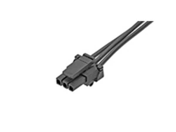 Molex 1451320300 Micro-Fit TPA-to-Micro-Fit TPA Off-the-Shelf (OTS) Cable Assembly, Single Row, 75.00mm Length, 3 Circuits