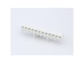 Miniatyrbild 2 av 2: Molex Bussningstriangel (standard) Totalt antal poler 12 Rutstorlek: 3,96 mm 09484128 1 st Brick
