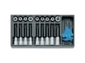 Miniatyrbilde 3 av 3: Gedore 1402706 1500 E-ITX 19 LKP Værktøjsindlæg (L x B x H) 158 x 310 x 42 mm