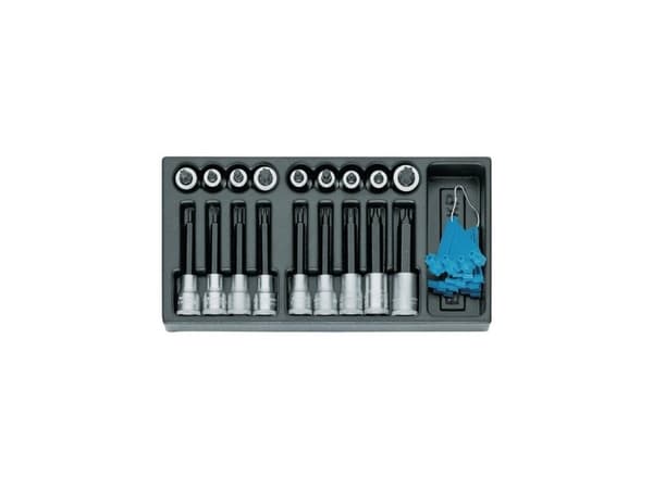 Gedore 1402706 1500 E-ITX 19 LKP Værktøjsindlæg (L x B x H) 158 x 310 x 42 mm