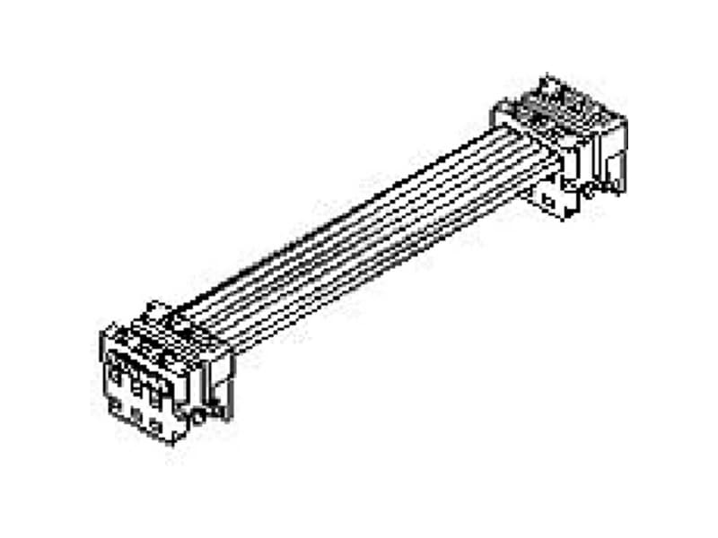 Molex Tilslutningskabinet-kabel Samlet antal poler 8 Rastermål: 1.27 mm 923150815 1 stk Bag
