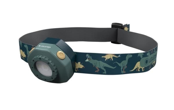 LEDLENSER Ladattava otsalamppu lapsille - Vihreä