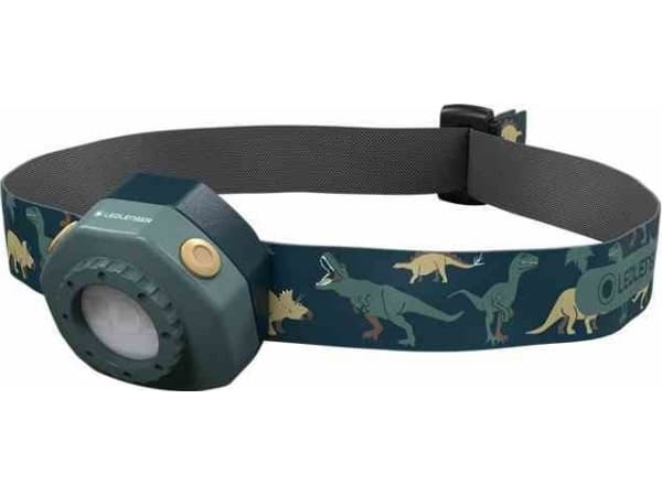 LEDLENSER Ladattava otsalamppu lapsille - Vihreä