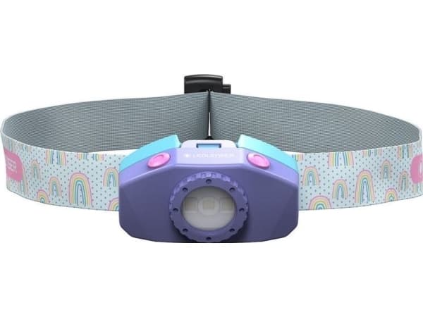 LEDLENSER Hodelykt for barn - Lilla