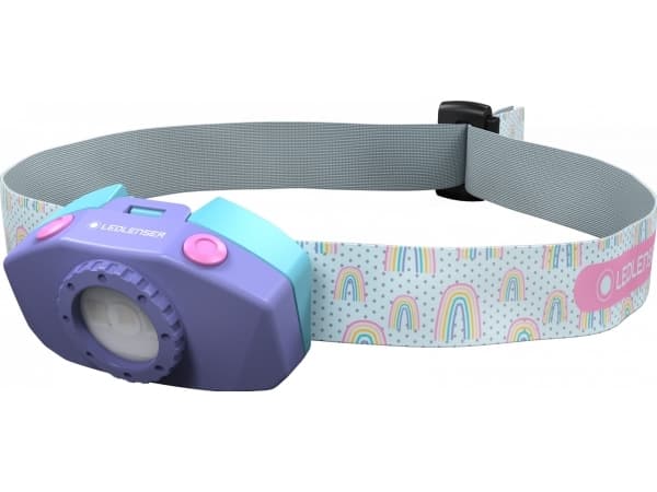 LEDLENSER Hodelykt for barn - Lilla