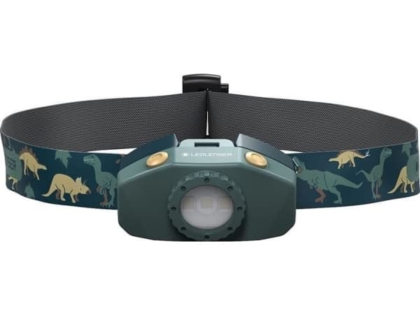 LEDLENSER Otsalamppu lapsille - vihreä