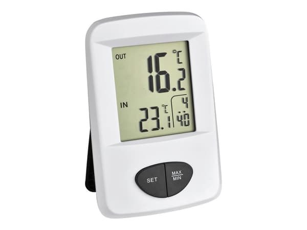 TFA Base - Termometer - digital - hvit