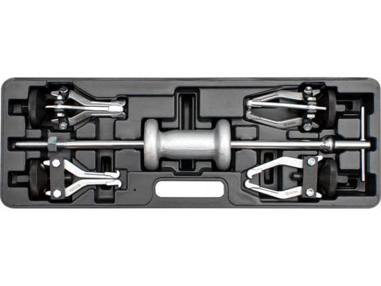 Yato YT-2540, Vetolaite, jossa on liukuleuat, Hiiliteräs, Hopea, Bearings, 5 kpl
