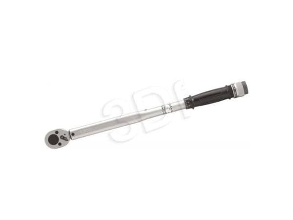 Yato YT-0770, Liukukytkimellä varustettu momenttiavain, Mekaaninen, 3/4", 100 - 500 Nm, Musta, 86,5 cm