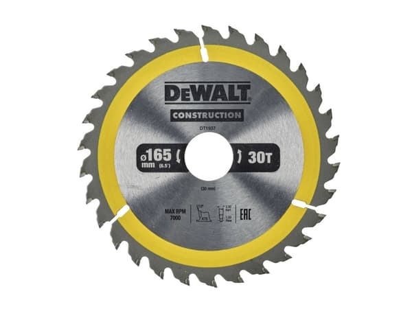 Dewalt Dewaltas 165x30mmx30z pyörösaha - DT1937-QZ