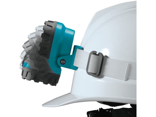 Makita DML800, Hodebåndslommelykt, Blå, Hvit, IPX4, LED, 1 lamper, 1,6 W