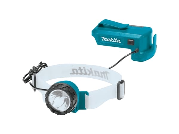 Makita DML800, Hodebåndslommelykt, Blå, Hvit, IPX4, LED, 1 lamper, 1,6 W