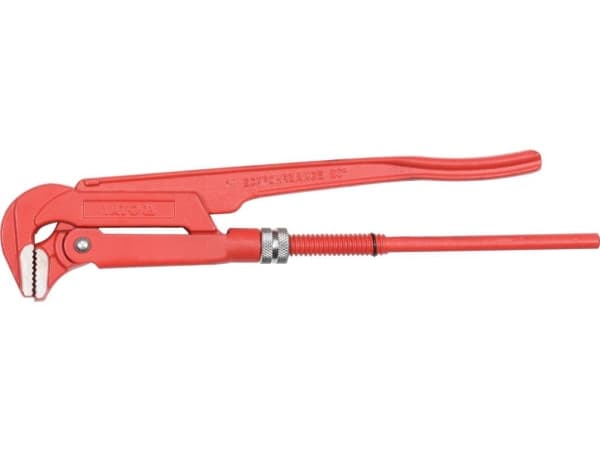 Yato YT-2210, Röd, Svensk rörtång, Röd, 2,5 cm, 90°, Krom-vanadium-stål