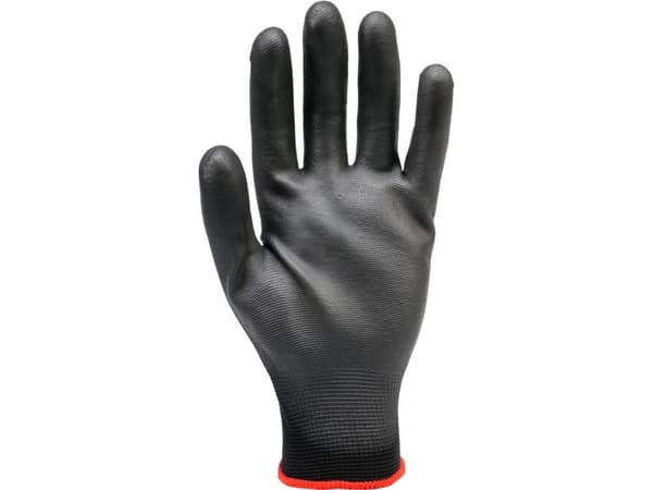 Yato YT-7473, Hushållshandskar, Svart, 1 styck, 4131 EN 388, CE, Nylon, 50 g