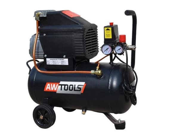 AWTOOLS OLJEKOMPRESSOR FL-24L KAPASITET 245/min. TANK 24l