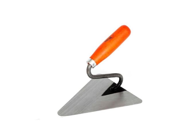 AWTools Kolmionmuotoinen maasälpä 200mm puukahva AW30258
