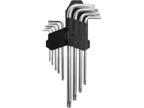 AWTools L-tyypin torx-avaimet T10-T50 9kpl (AW40530)