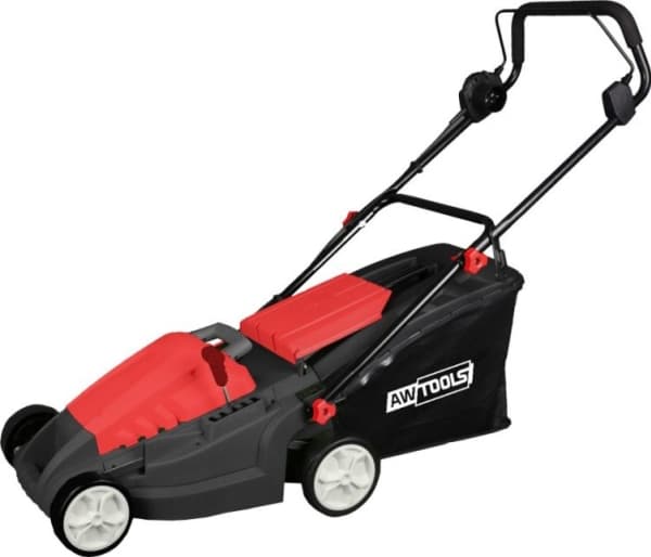 AWTOOLS ELEKTRISK GRESSKLIPPER 1400W 38cm INDUKSJONSMOTOR ZF6123A