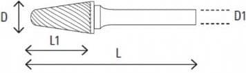 BETA KONVERSERAD ROTARY POLLOCK 9,5 mm