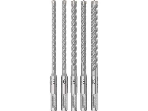 Bosch Accessories 2608833911 2608833911 Hammerbor-sæt 6.0 mm, 6.0 mm, 8.0 mm, 8.0 mm, 10.0 mm 1 stk