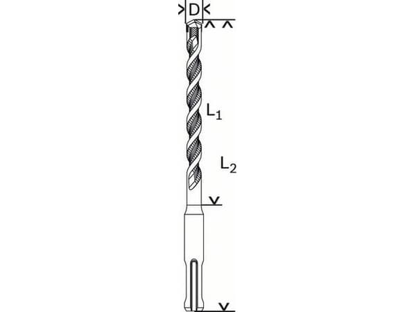 Bosch SDS + 18 mm betongbor (B-2608680289)