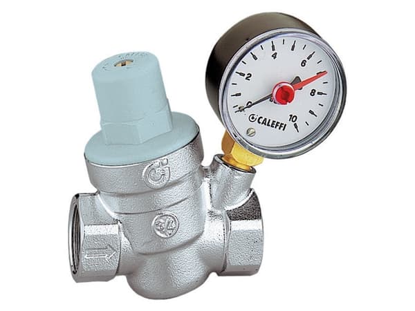 Caleffi Water pressure regulator 3/4 "16Bar with pressure gauge (533251)