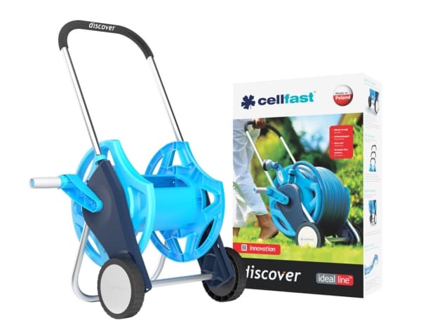CELLFAST SET DISCOVER DELUXE BINDNING + Slang 25 m + SPRINKLER + ANSLUTNING