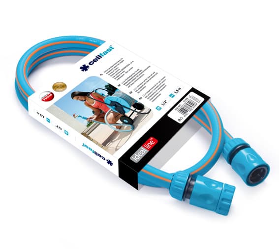 CELLFAST SET DISCOVER DELUXE BINDNING + Slang 25 m + SPRINKLER + ANSLUTNING
