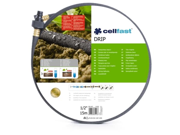 Cellfast drypp vanningsslange 1/2" 15m (19-002)