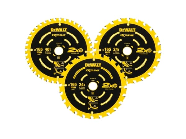 DeWALT DT10397-QZ, Svart, Gul, 3 styck
