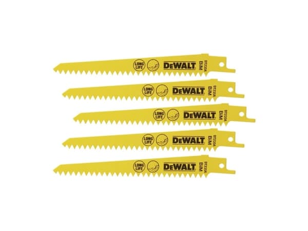 DEWALT sapelisahanterä 152x1.8mm SPECIAL / 5 kpl.