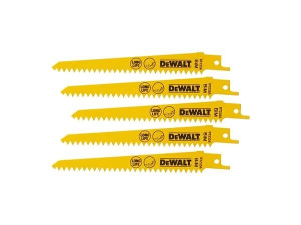 DEWALT sapelisahanterä 152x1.8mm SPECIAL / 5 kpl.