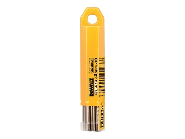 DEWALT WIERTŁO KOBALTOWE DO METALU 4,5mm 10szt.